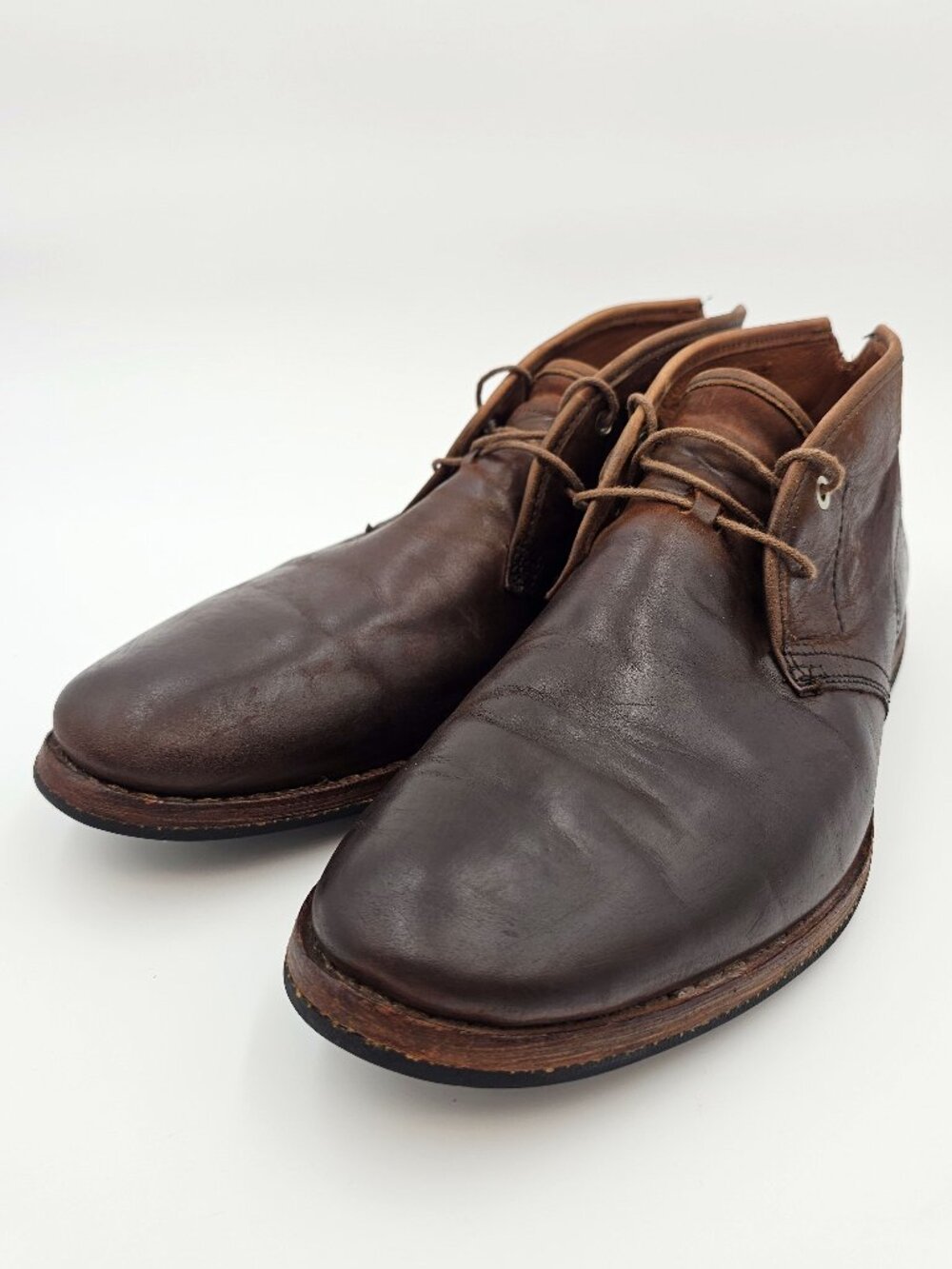 Timberland Boot Co Leather Chukka Boots Shoes Brown Wodehouse 75509 Men's Size 8